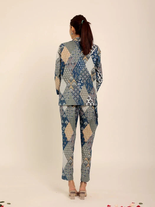 Indigo Co-ord Set