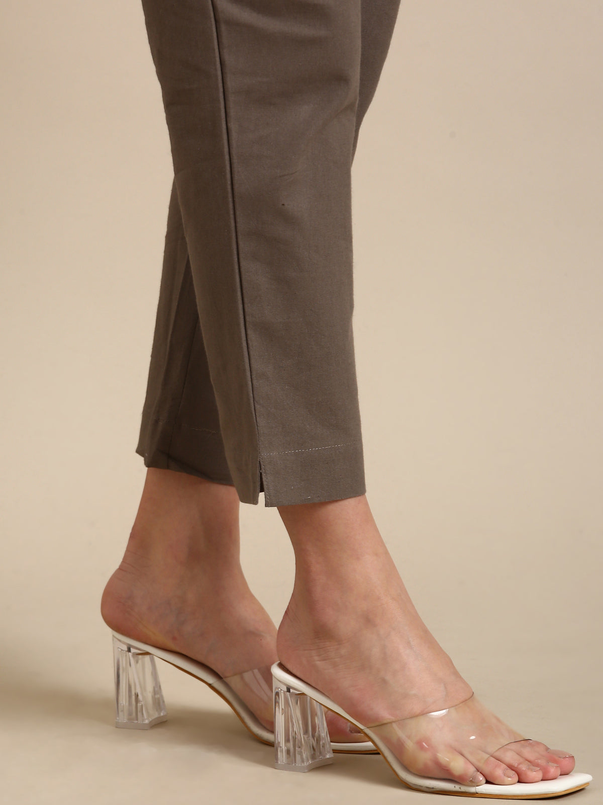 Light Grey Basic Pants
