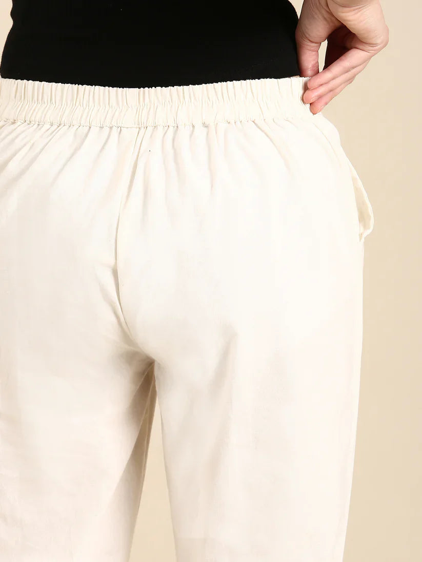 Off white Classic Pants