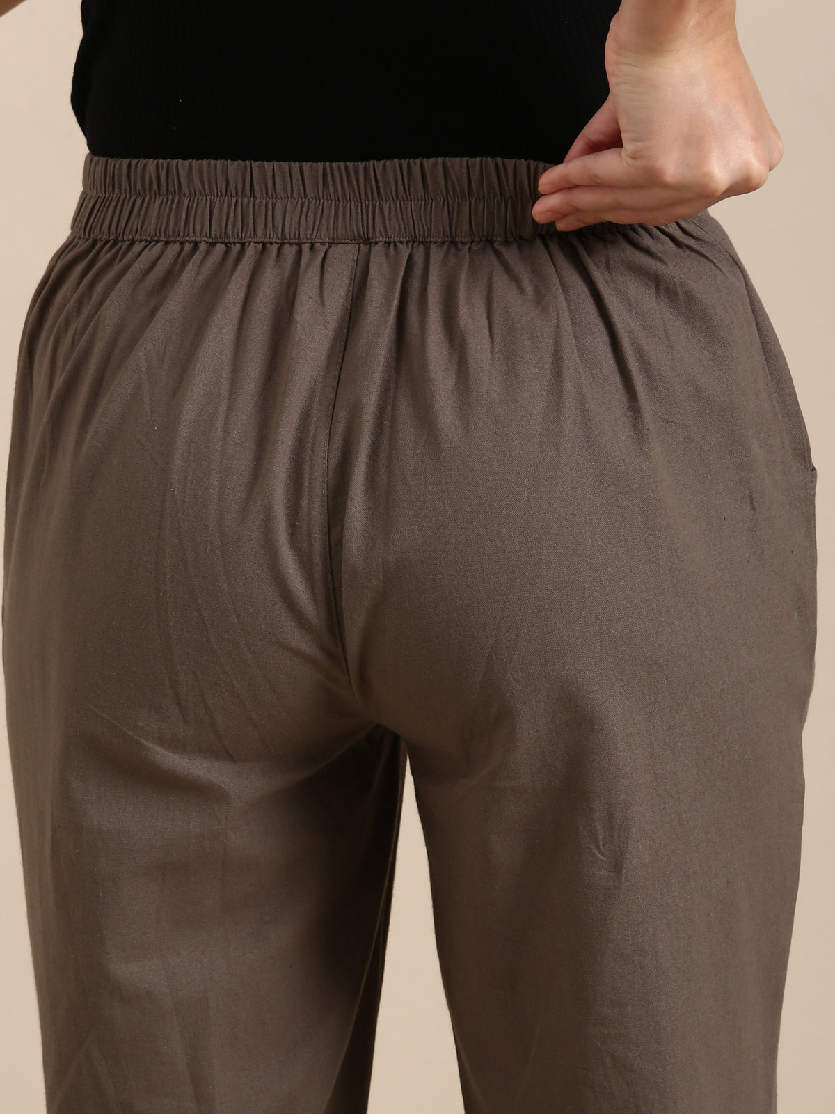 Light Grey Basic Pants