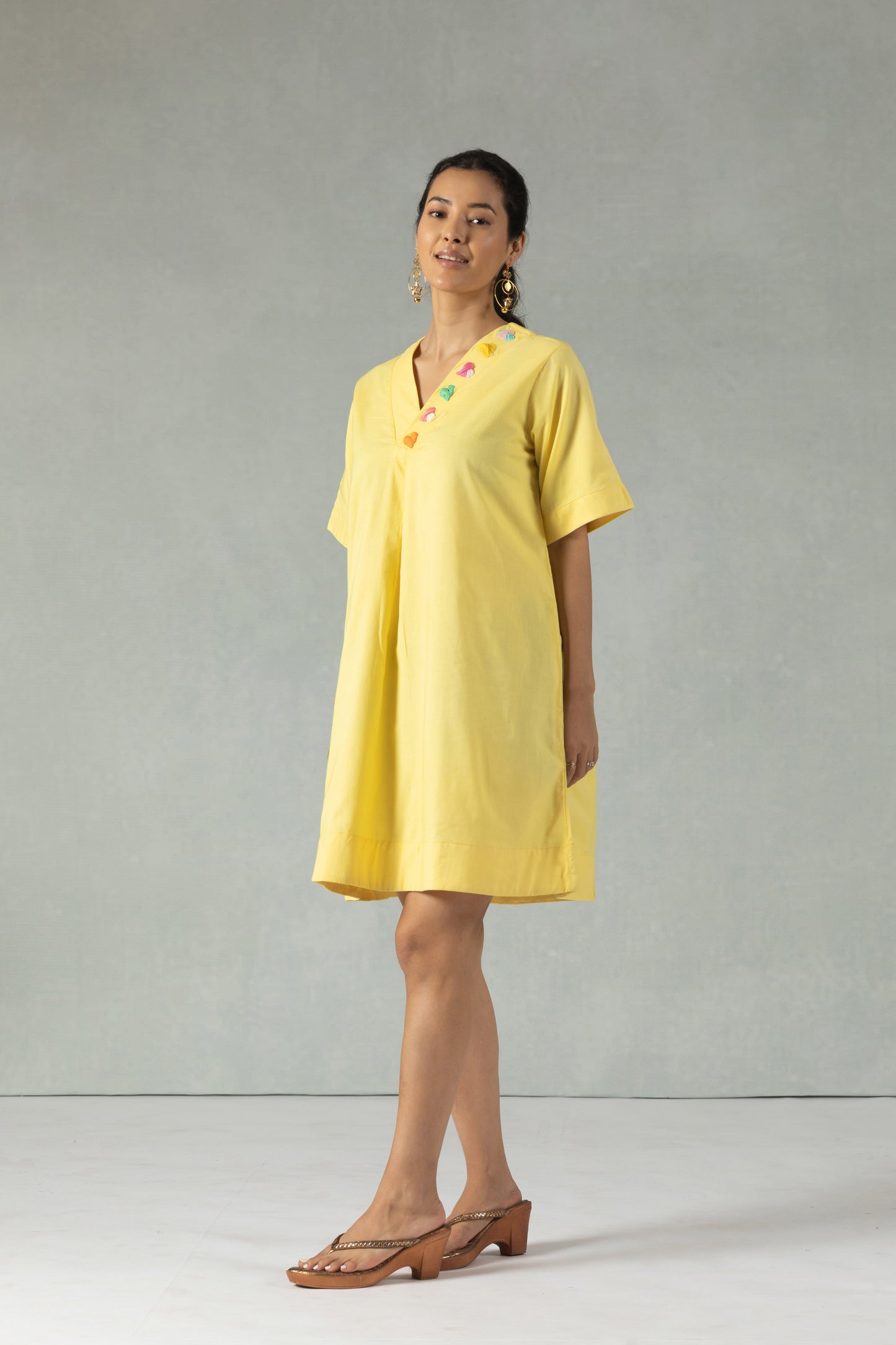 Sunbeam Yellow Heart Dress
