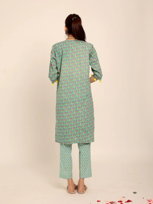 Zinnia Kurti Set