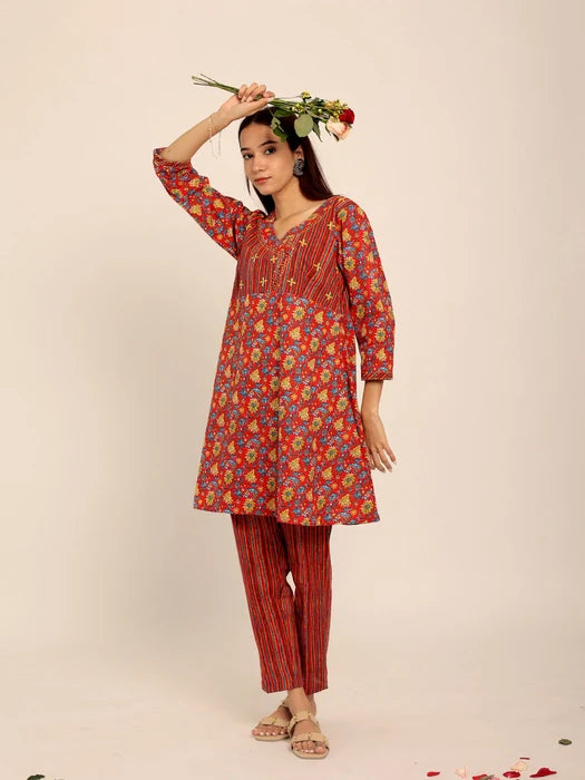 Rosy Co-ord Set