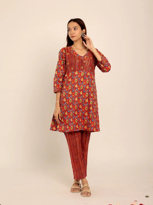 Rosy Co-ord Set