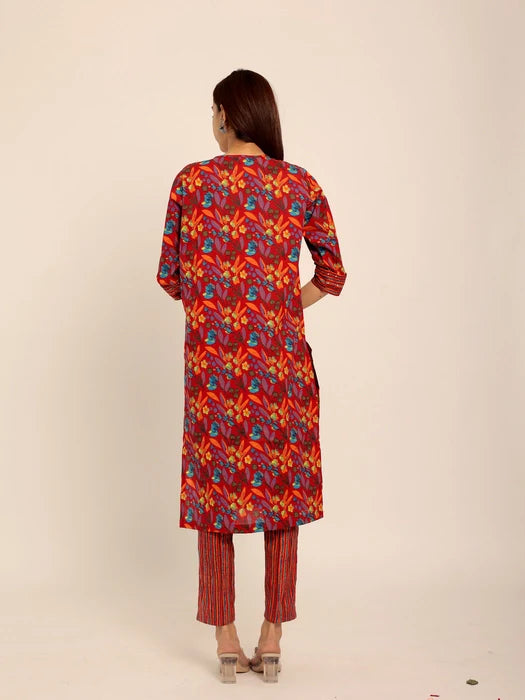 Rosy Kurti Set