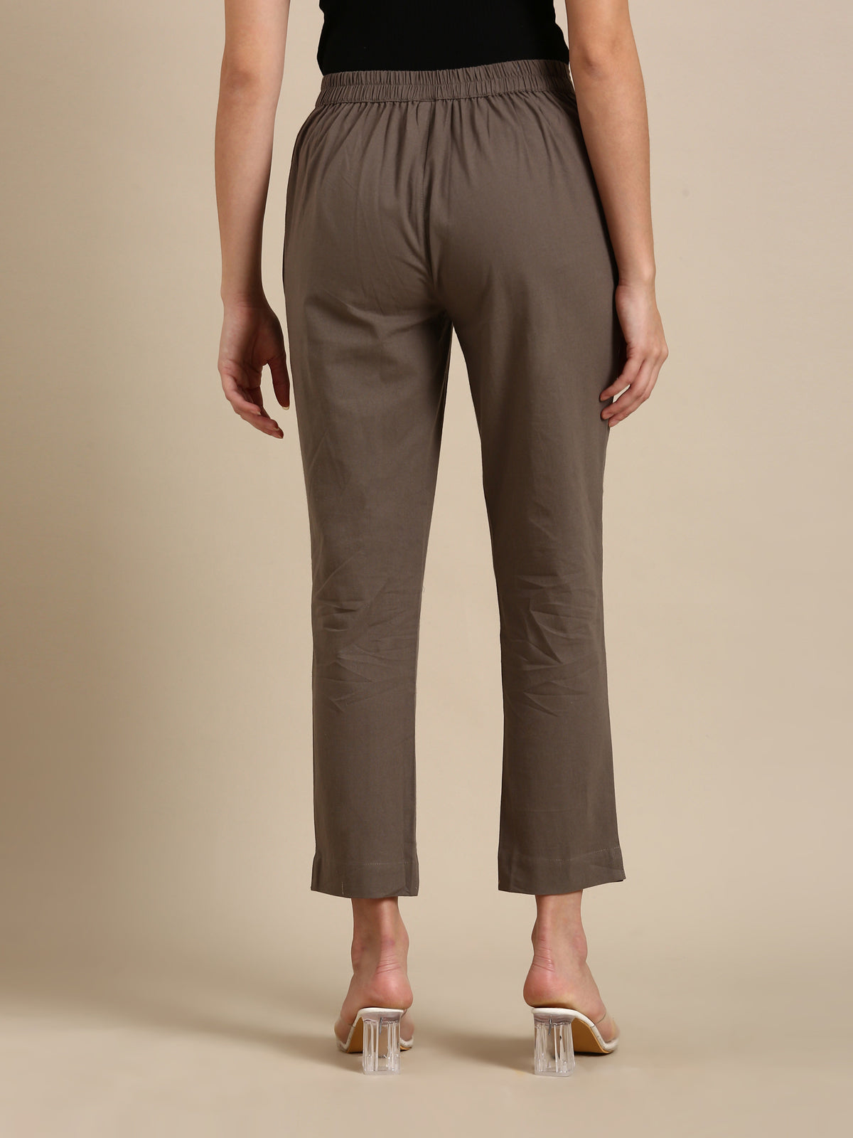 Light Grey Basic Pants