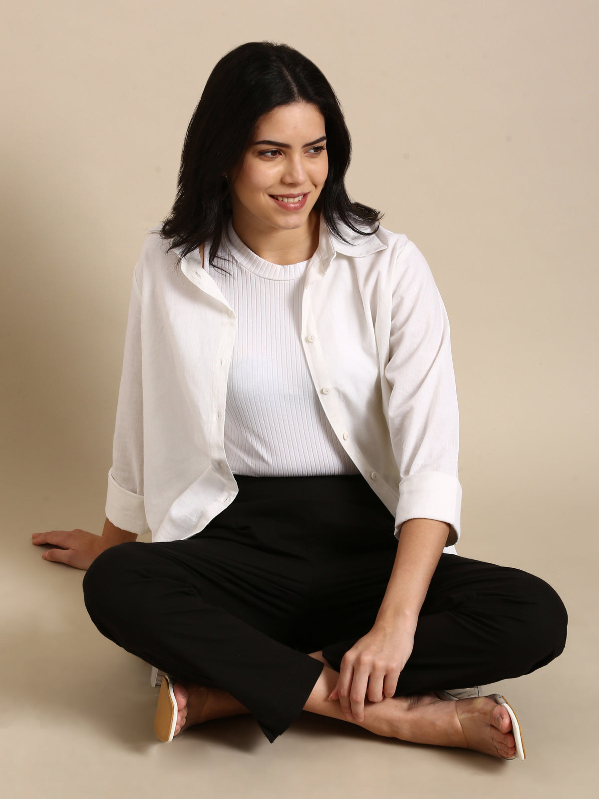 Black Basic Pants