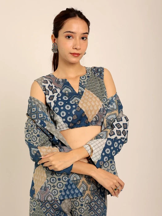 Indigo Co-ord Set