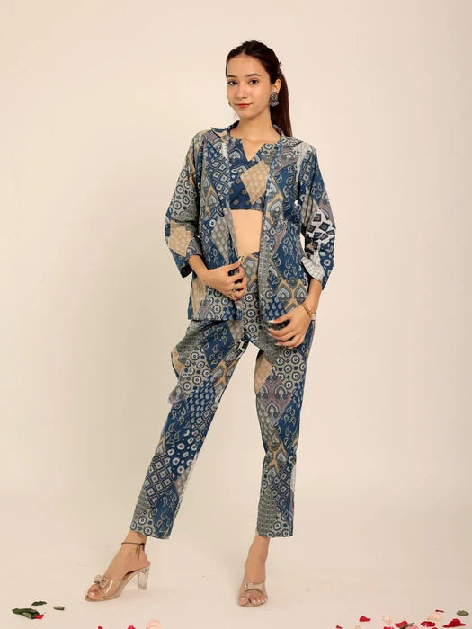 Indigo Co-ord Set