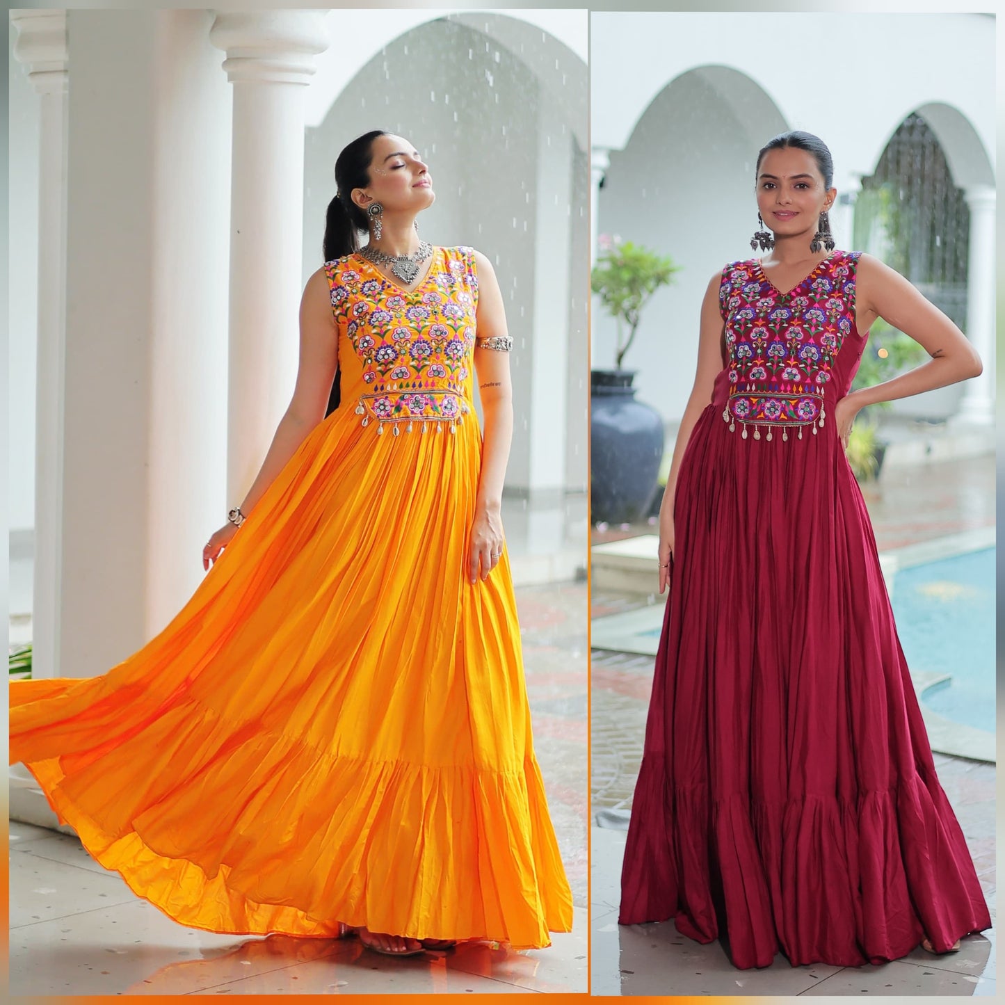 💃🏻 NAVRATRI COLLECTIONS-2025 🤳 #Gownlove💕 #Navratri2025