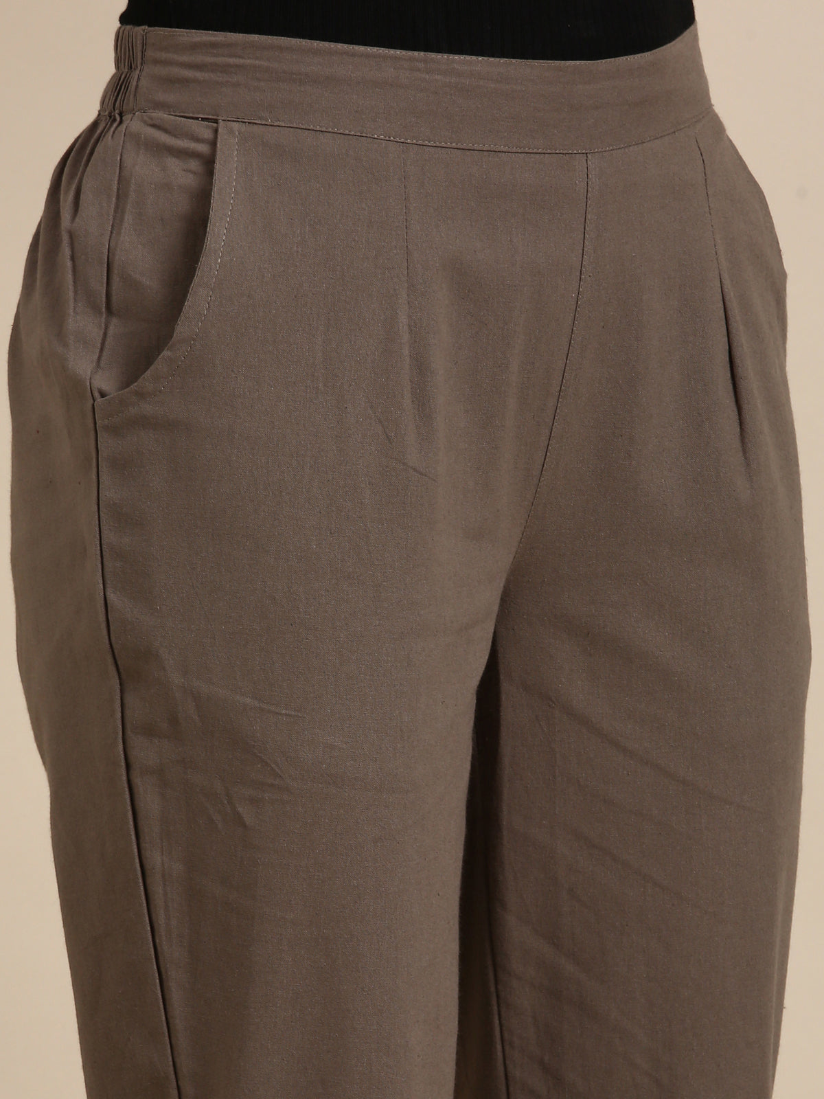 Light Grey Basic Pants