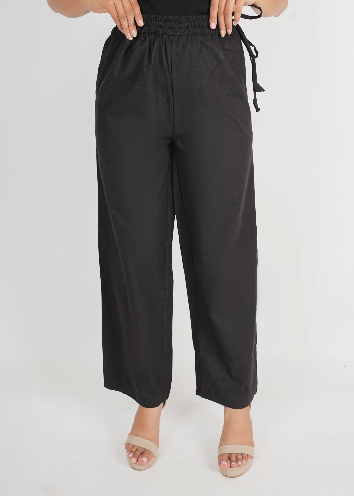 Black Parallel Pant
