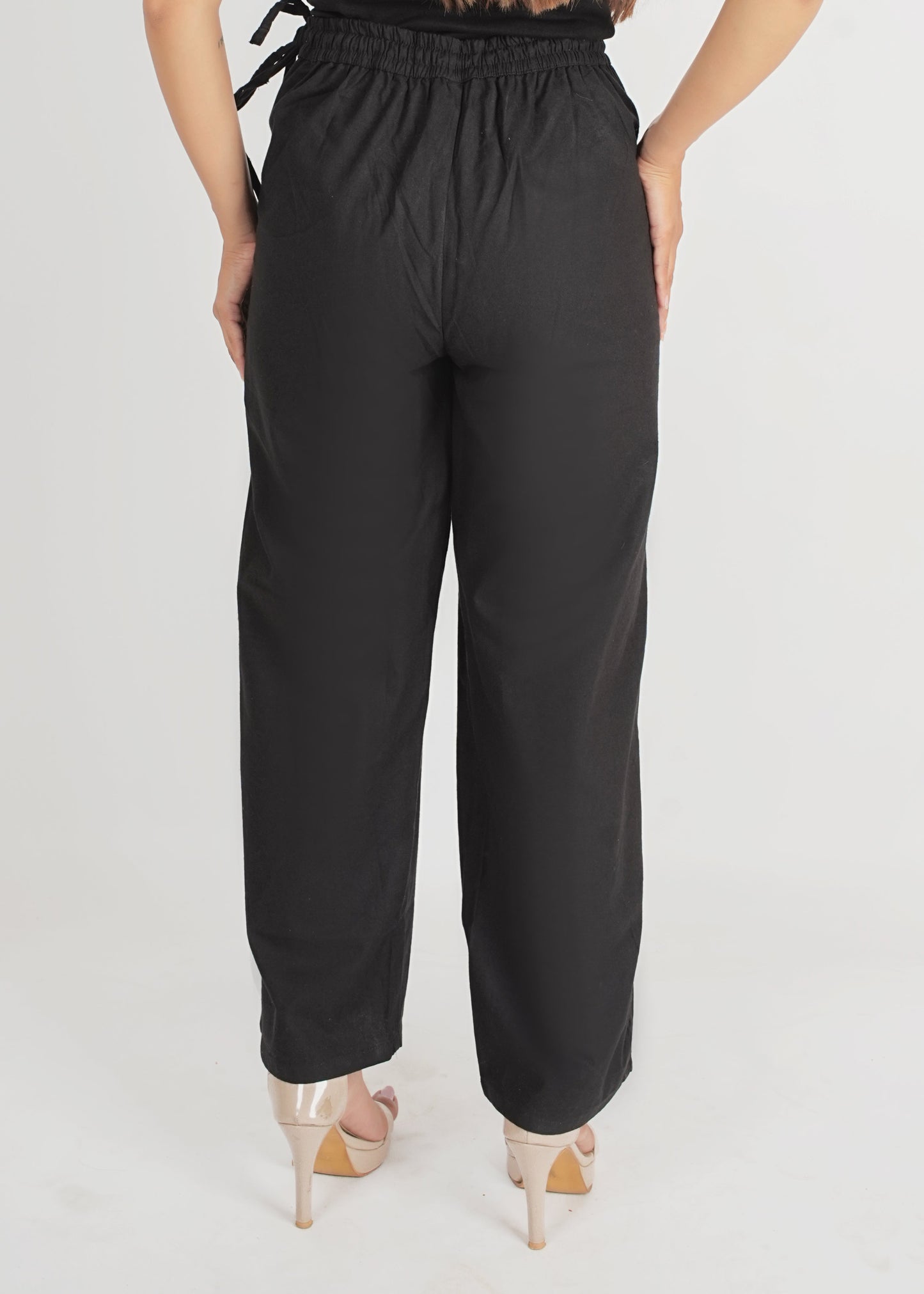 Black Parallel Pant