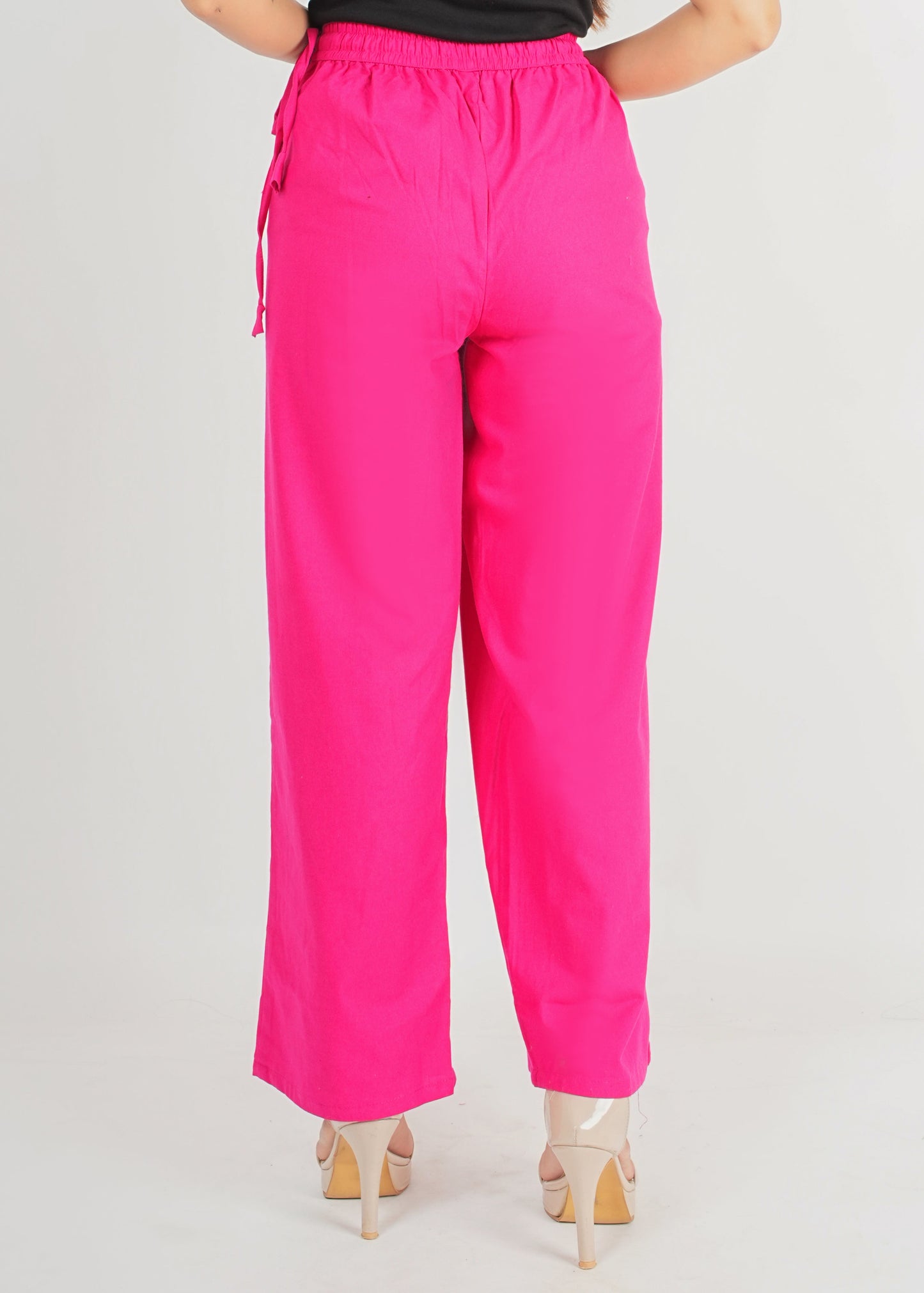 Pink Parallel Pant