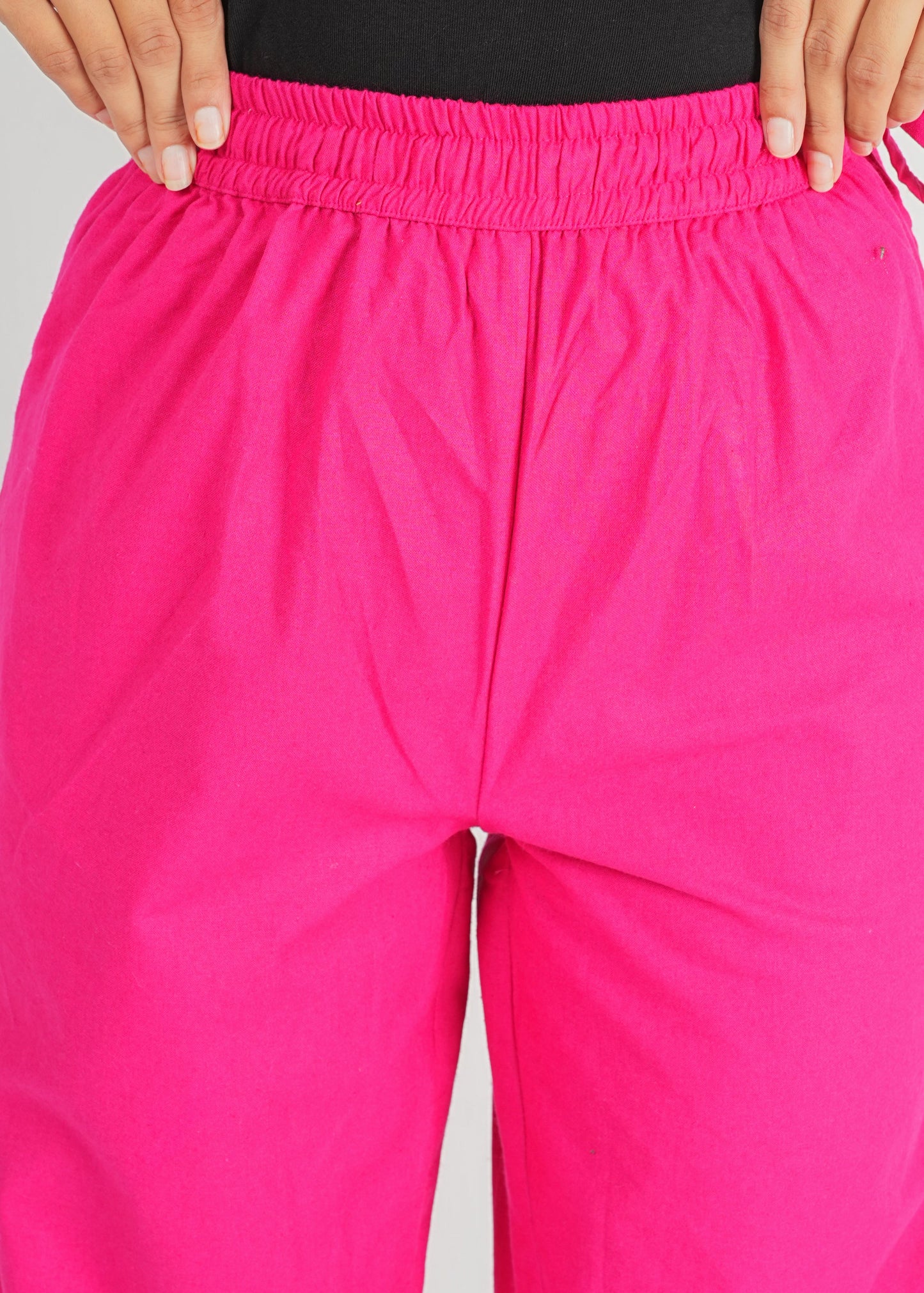 Pink Parallel Pant