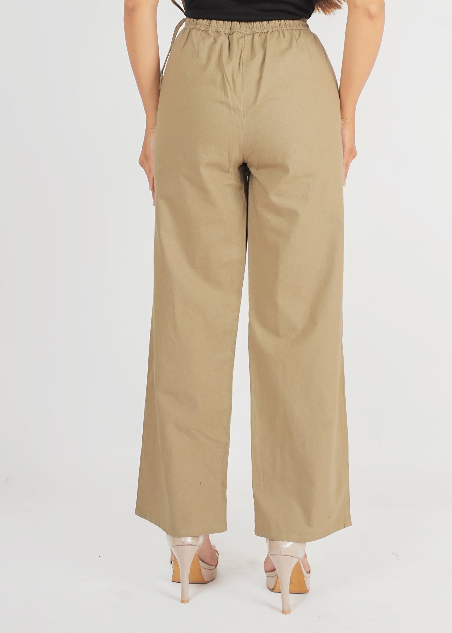 Coffee Beige Parallel Pant