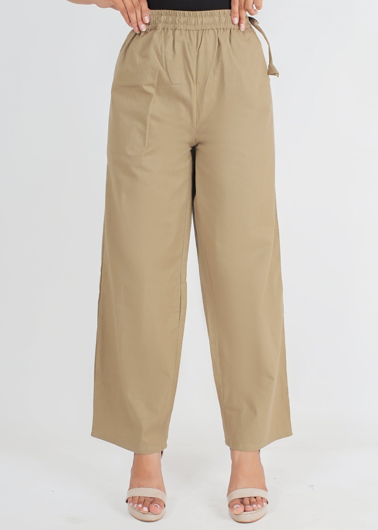 Coffee Beige Parallel Pant