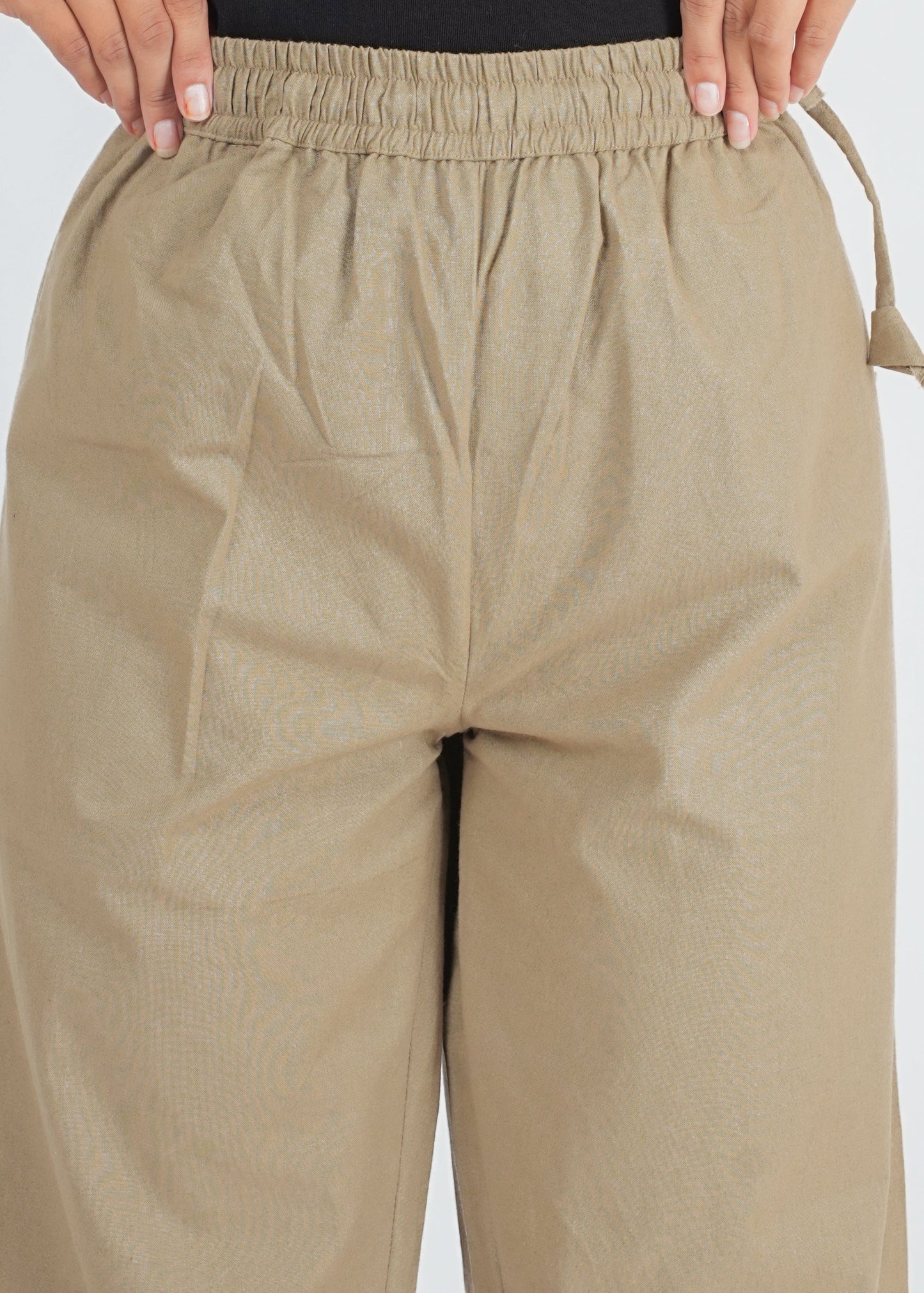 Coffee Beige Parallel Pant