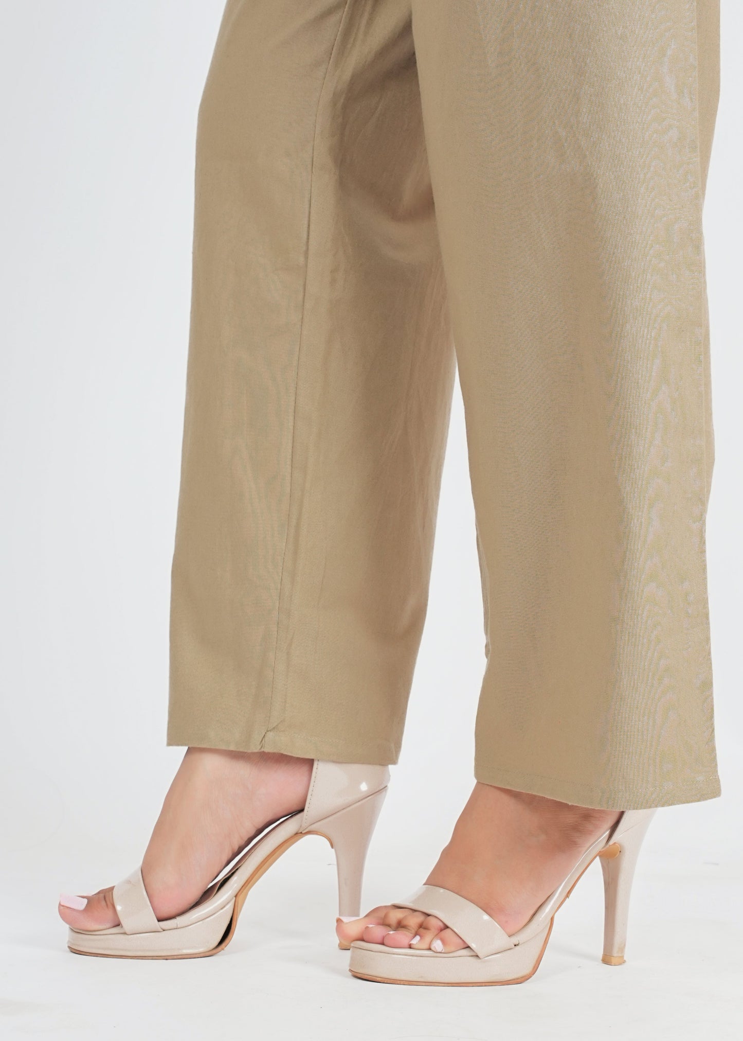 Coffee Beige Parallel Pant