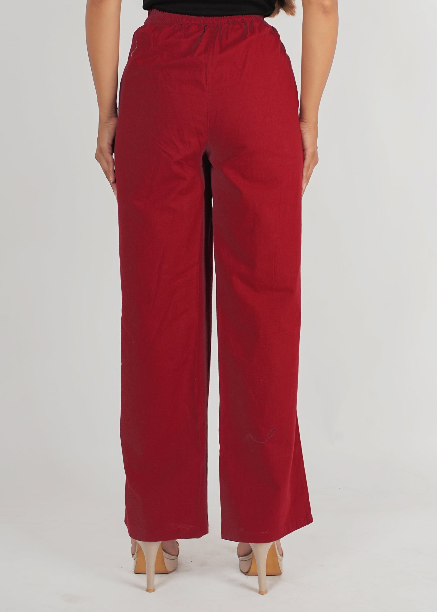 Red Parallel Pant
