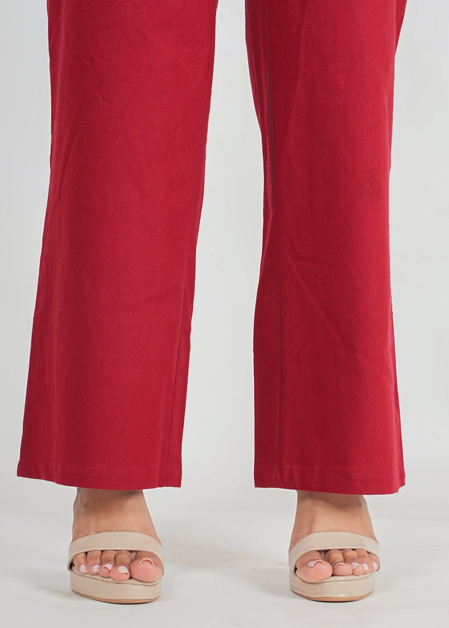 Red Parallel Pant