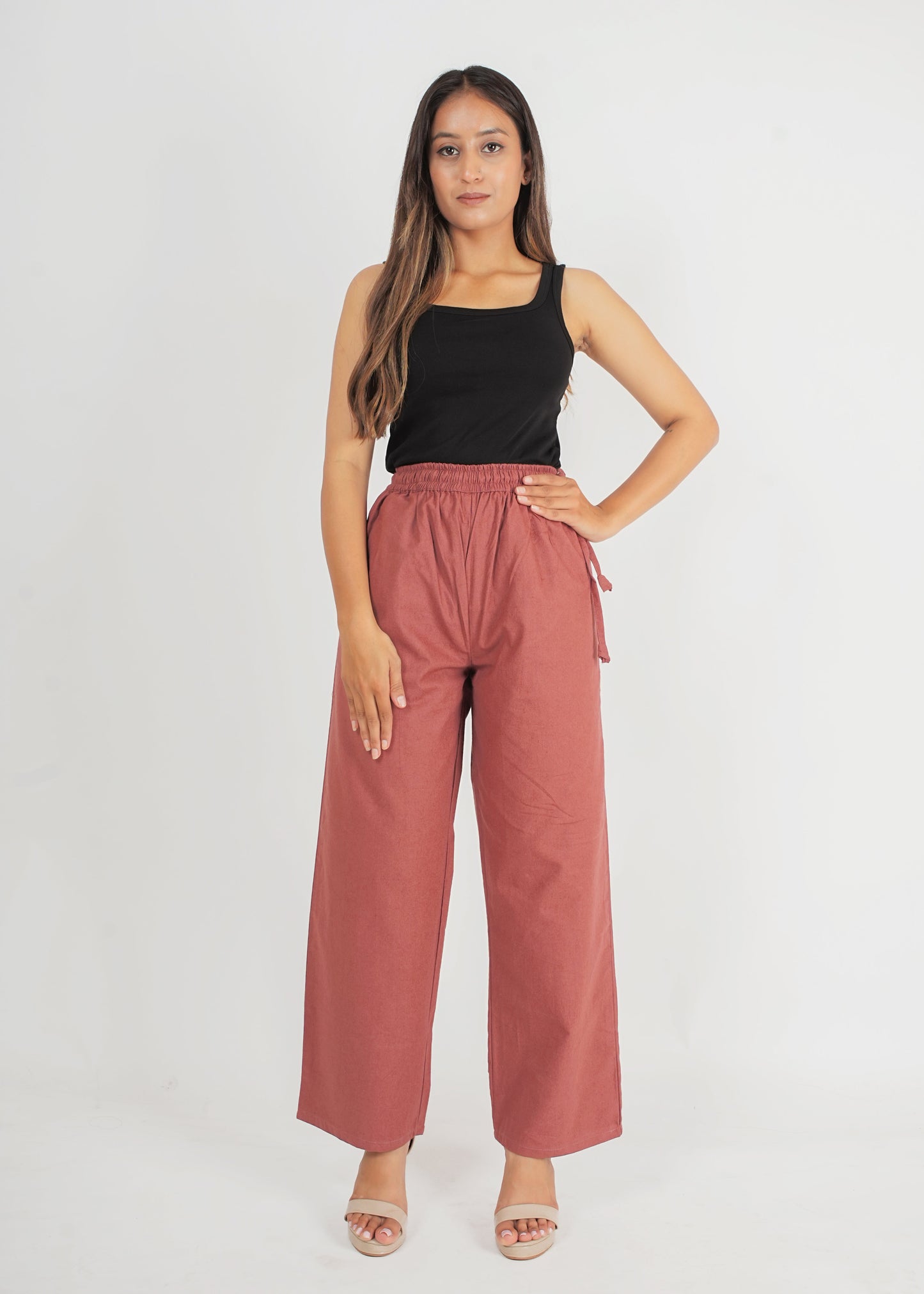 Rose Taupe Parallel Pant