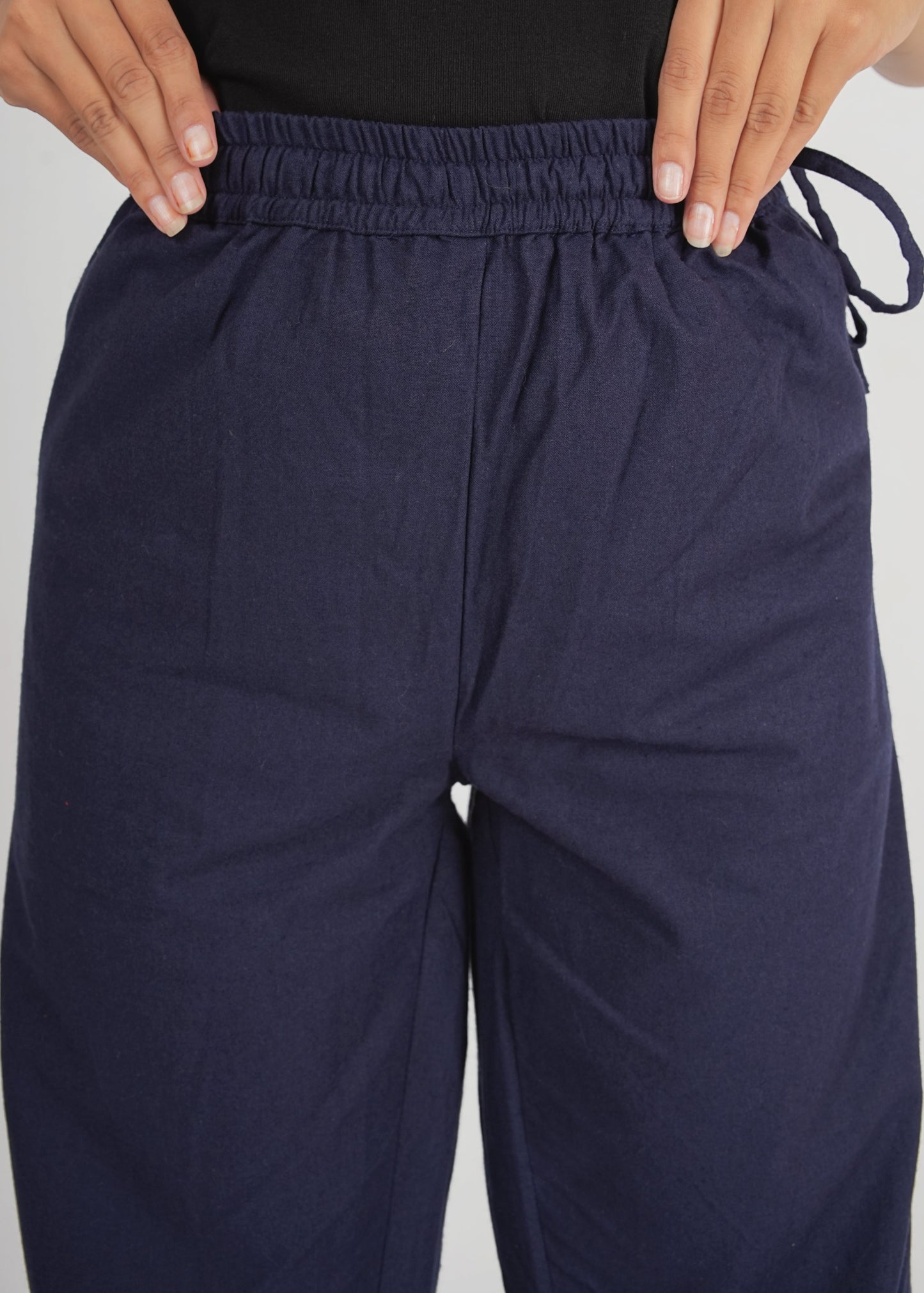 Navy Blue Parallel Pant