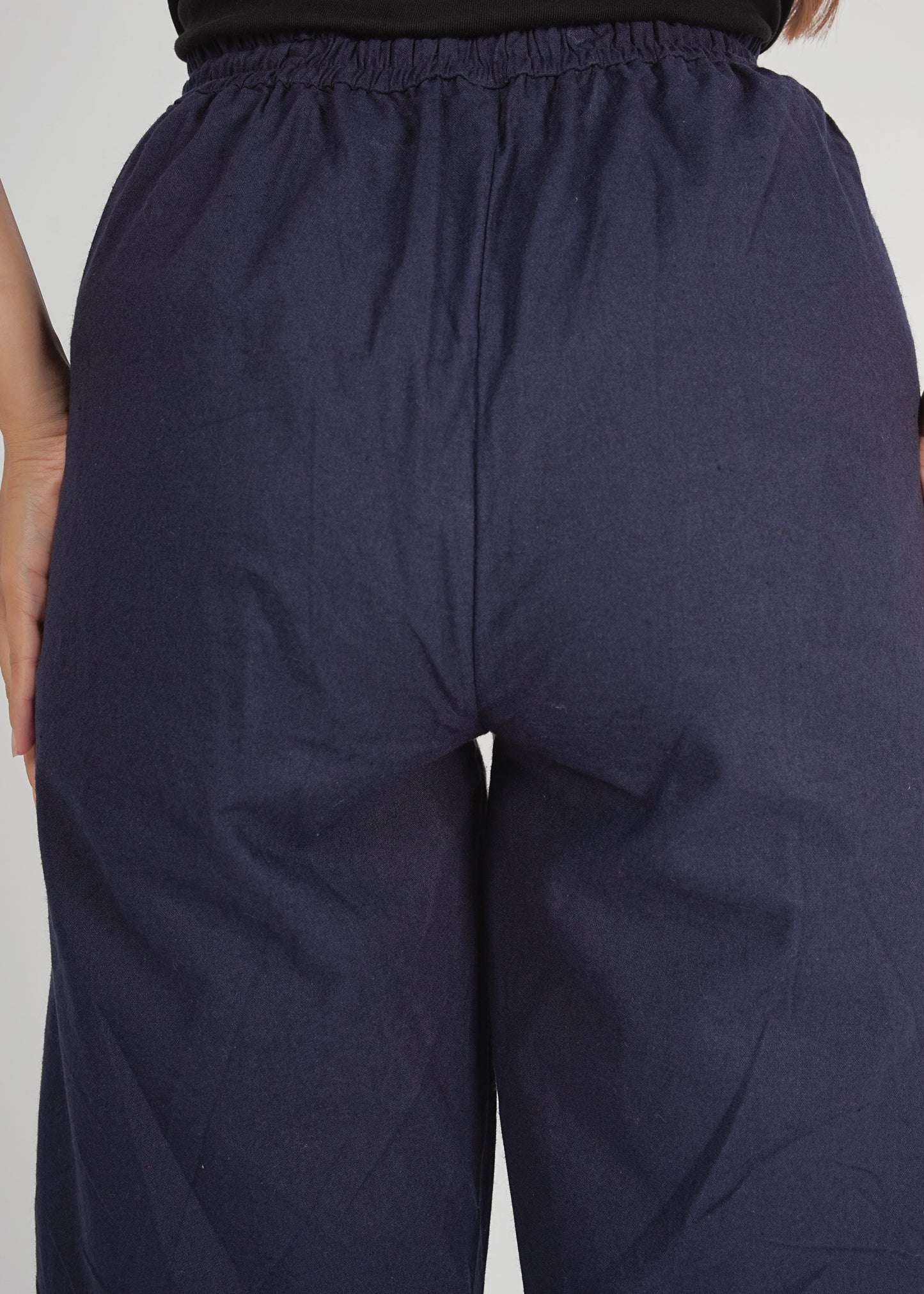 Navy Blue Parallel Pant