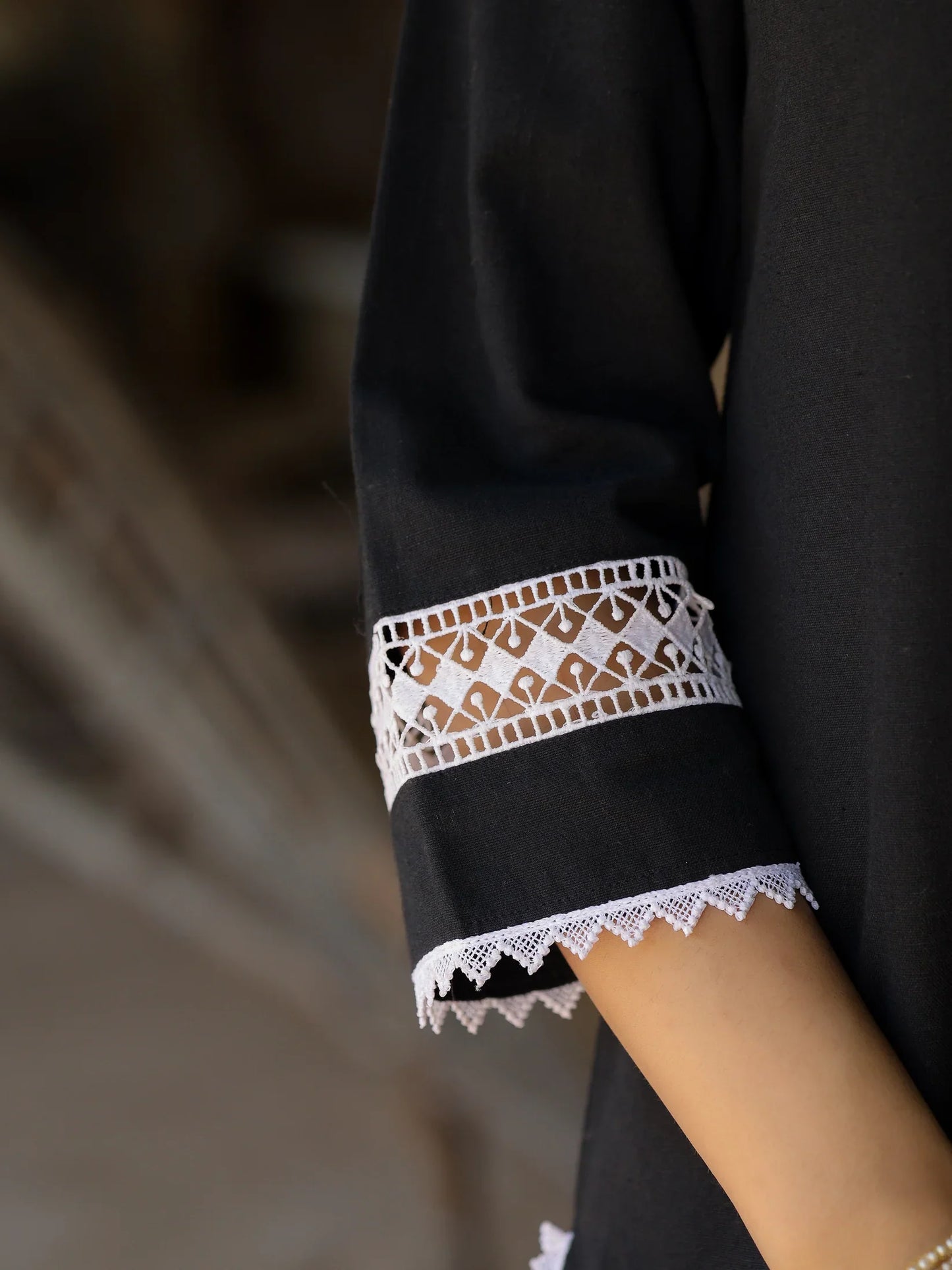 Lace Harmony Kurta Set