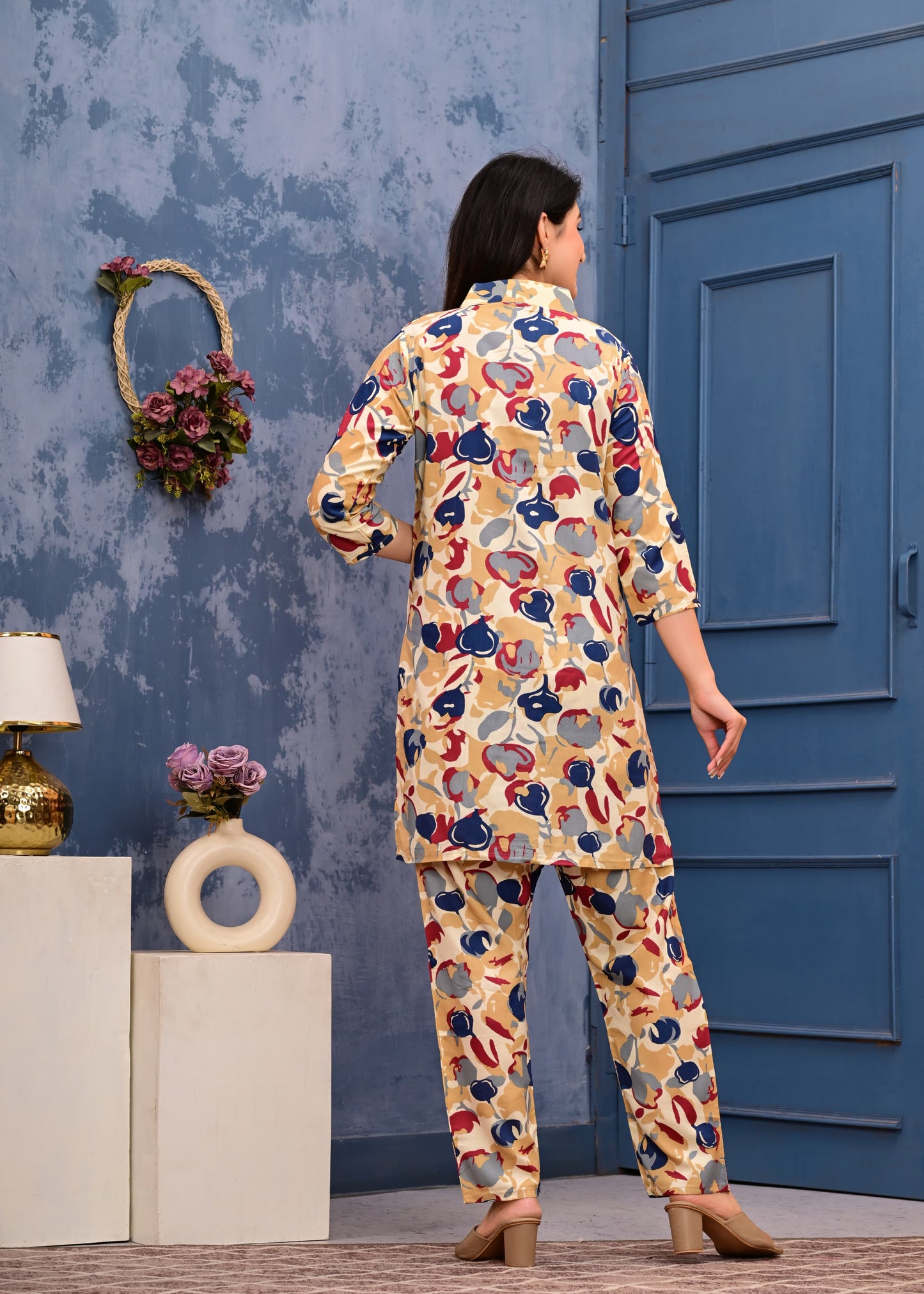 Premium Masleen Digital Printed Co-ord Set – Effortless Elegance & Modern Comfort