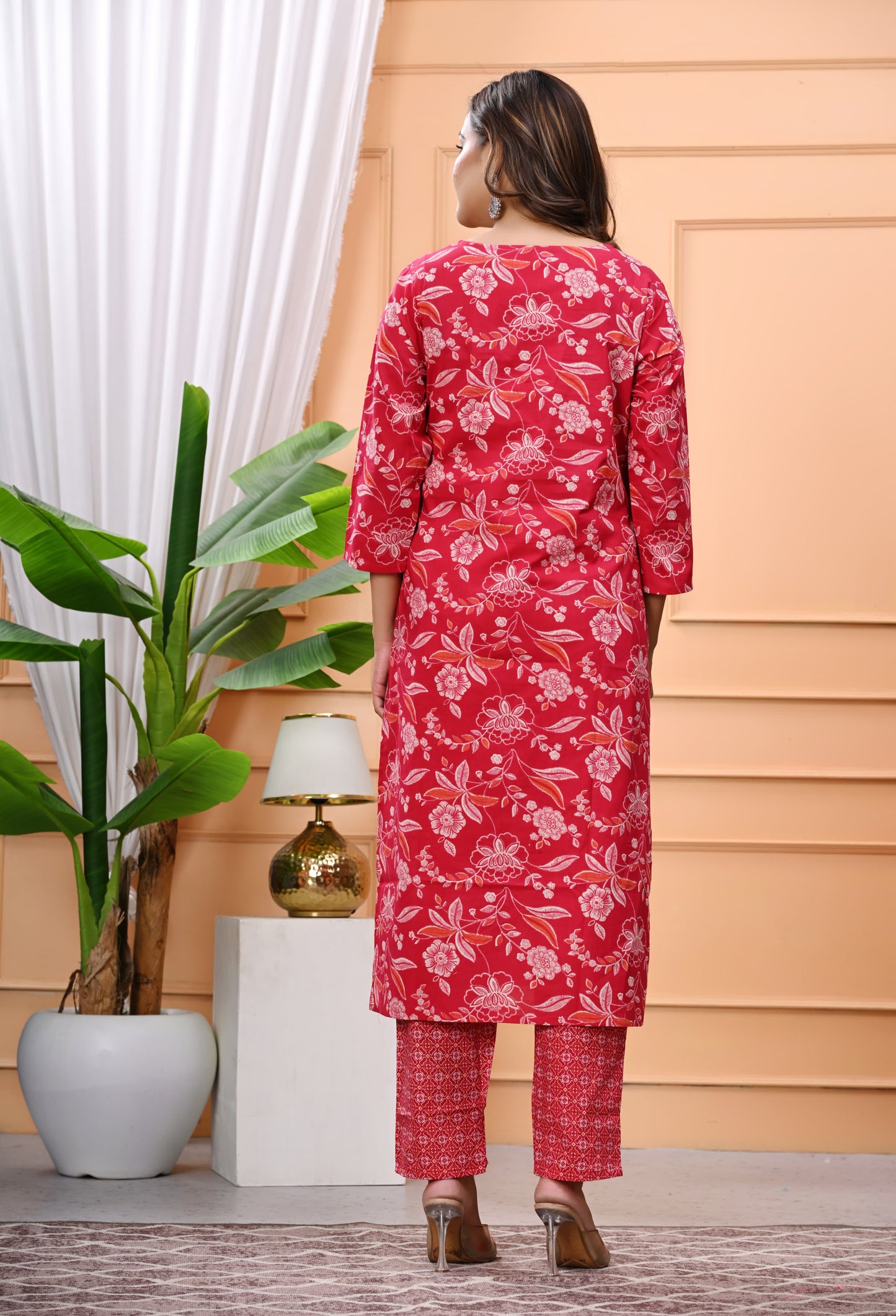 Premium Cotton Printed Kurta Pant Set – All-Day Comfort with Effortless Style