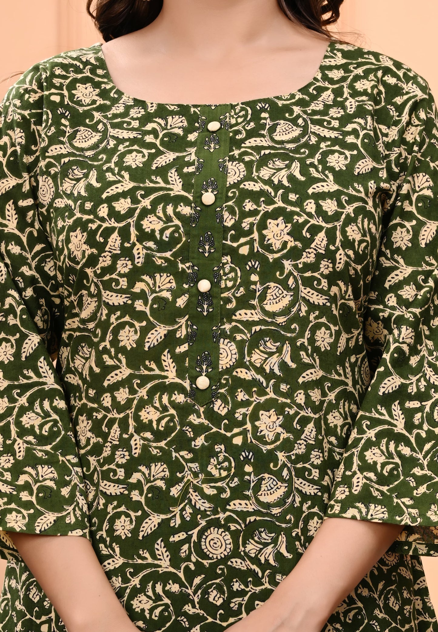 Premium Cotton Printed Kurta Pant Set – All-Day Comfort with Effortless Style