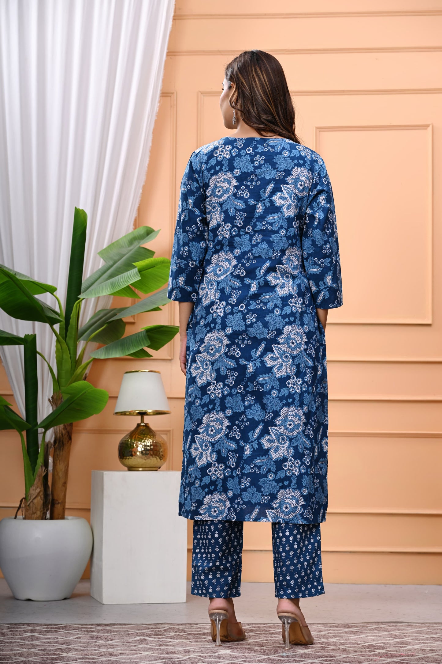 Premium Cotton Printed Kurta Pant Set – All-Day Comfort with Effortless Style