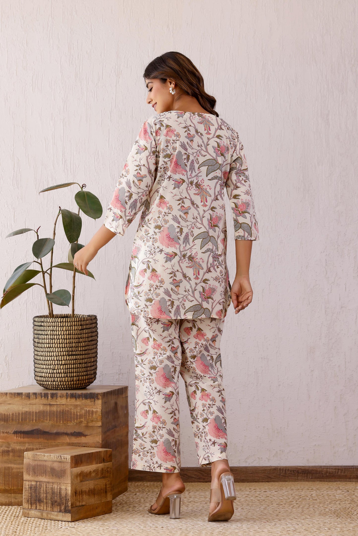 Yuree Cotton Printed Co-ord Set