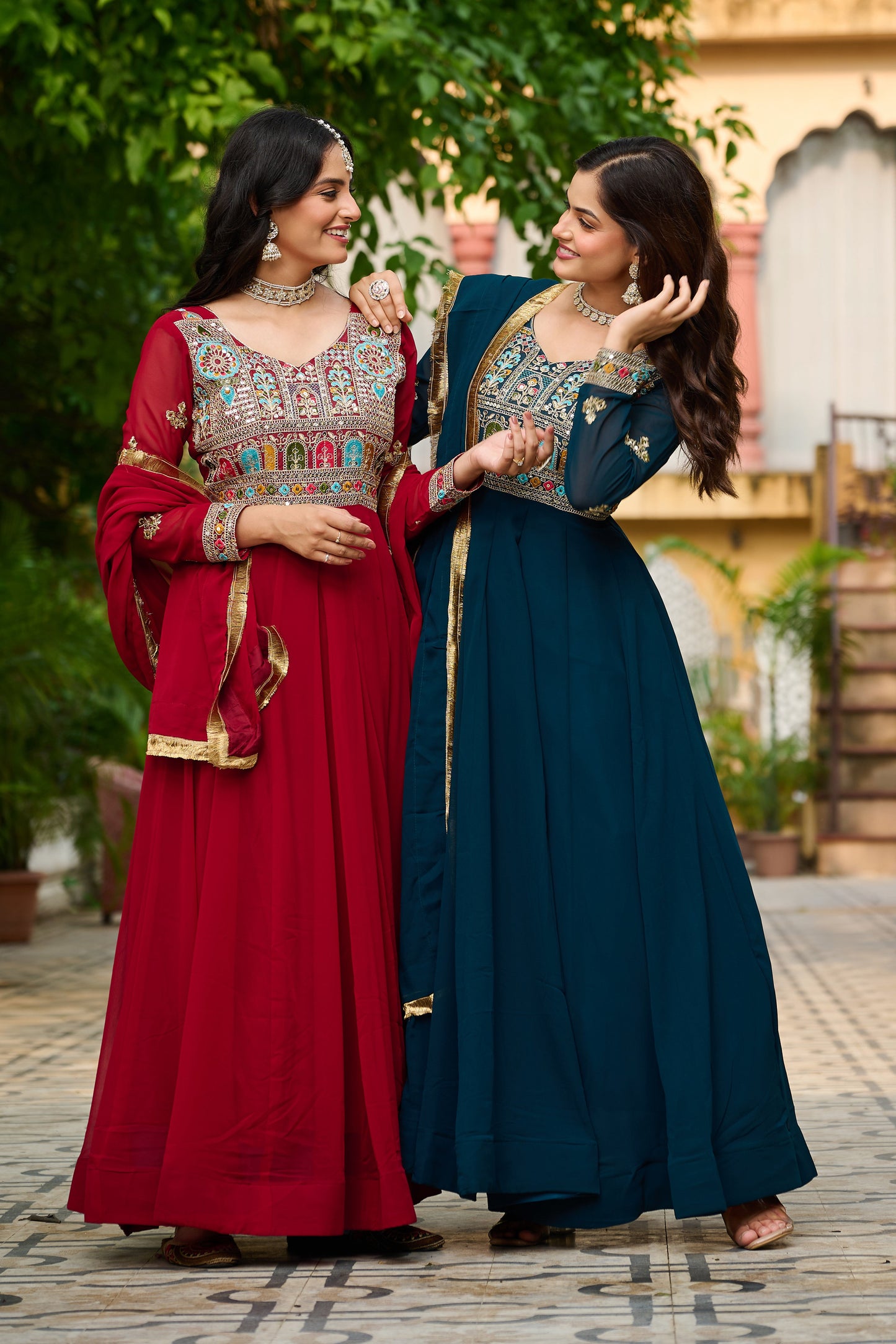 🤳 GOWN-DUPATTA COLLECTIONS 2025💃