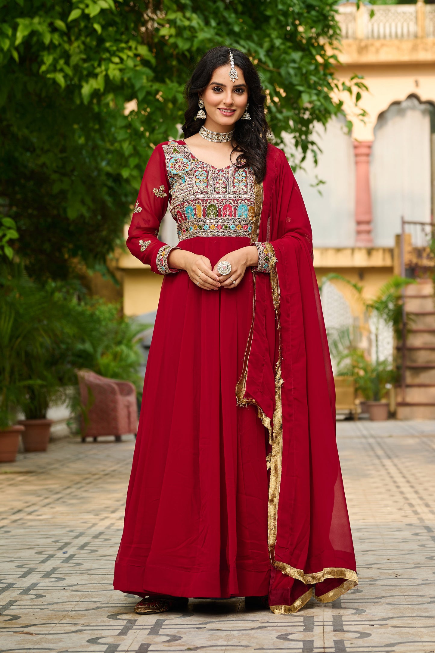 🤳 GOWN-DUPATTA COLLECTIONS 2025💃
