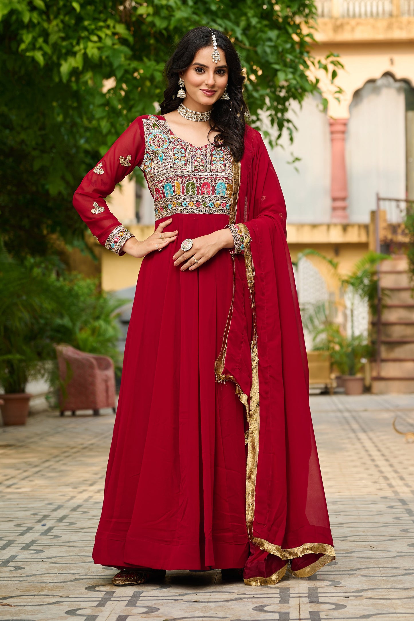 🤳 GOWN-DUPATTA COLLECTIONS 2025💃