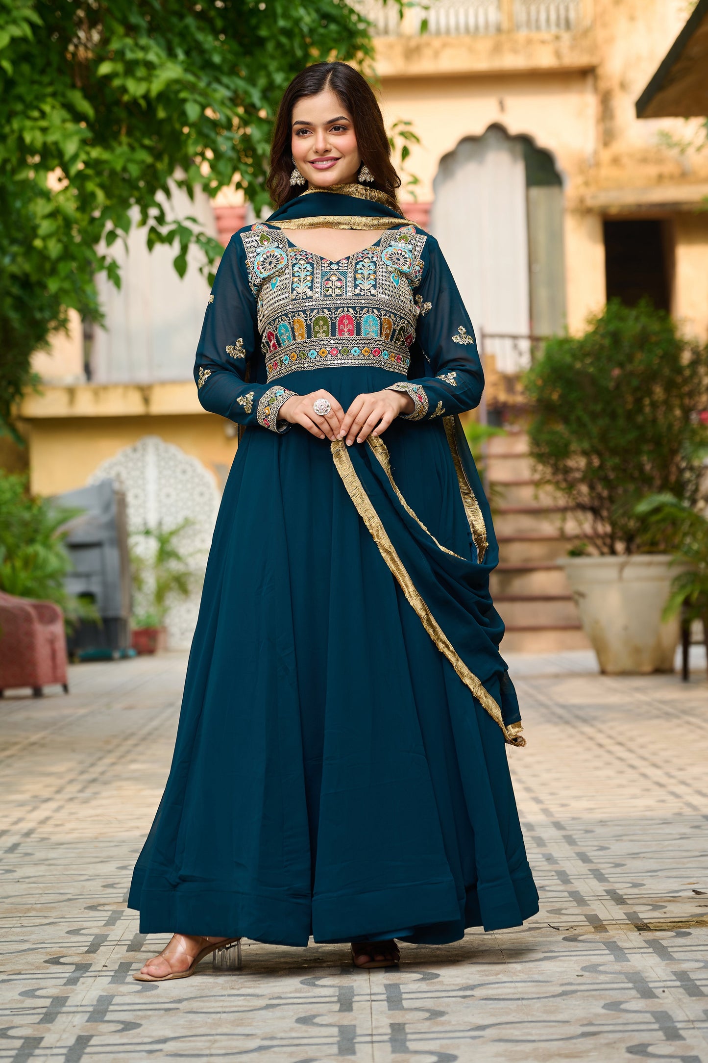 🤳 GOWN-DUPATTA COLLECTIONS 2025💃