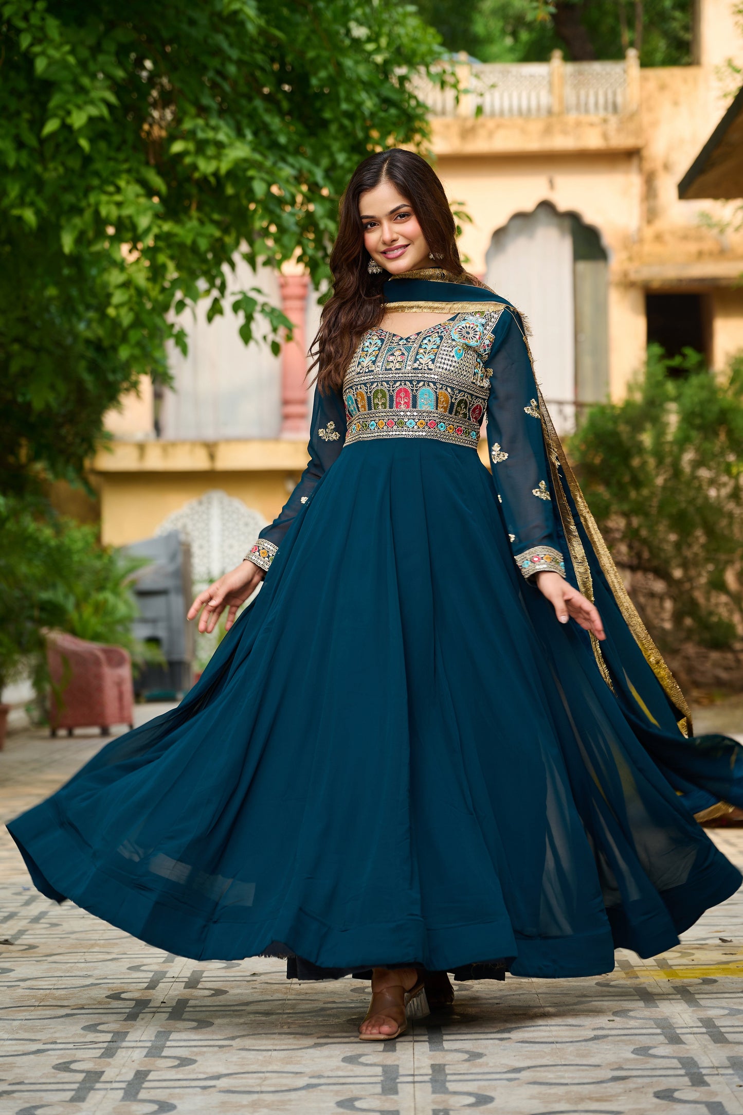 🤳 GOWN-DUPATTA COLLECTIONS 2025💃
