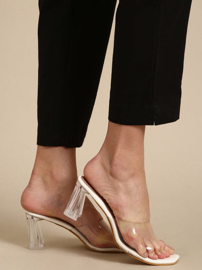 Black Basic Pants
