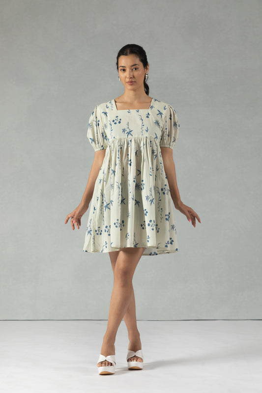 White Summer Meadow Dress