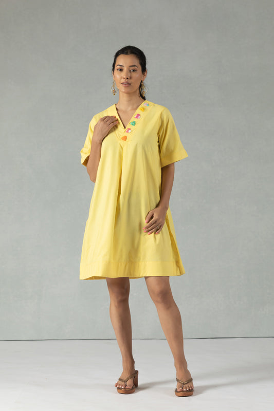 Sunbeam Yellow Heart Dress