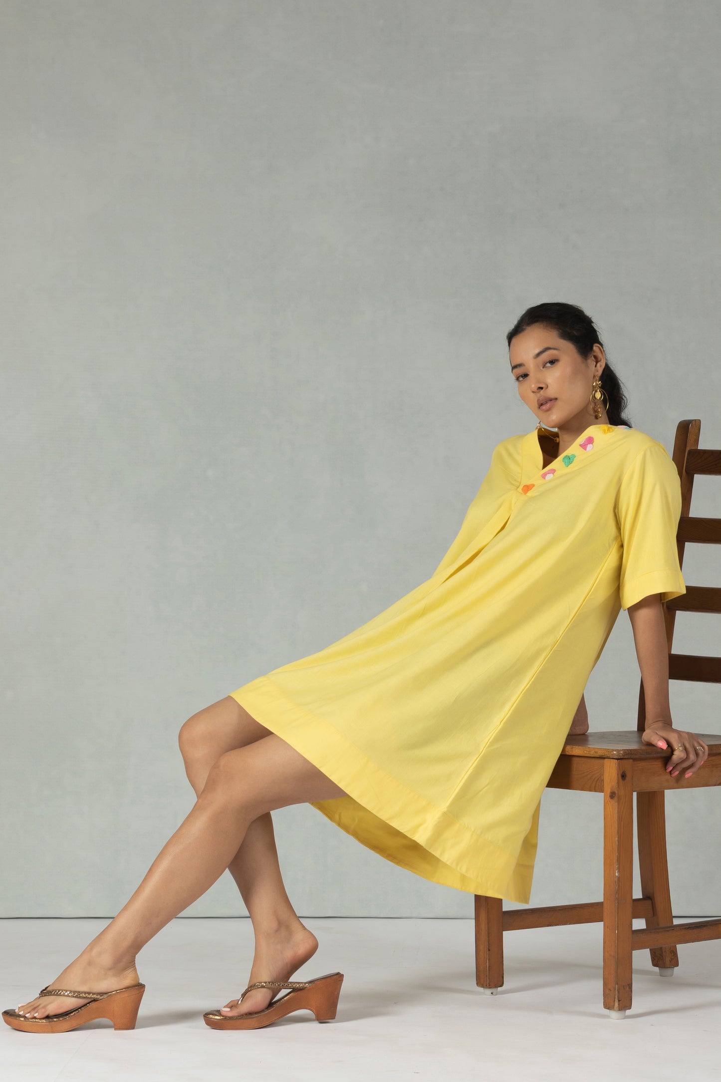 Sunbeam Yellow Heart Dress
