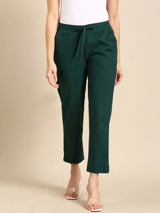 Bottle Green Classic Pants