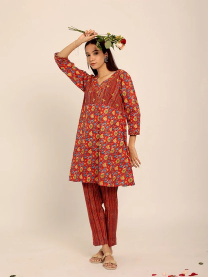 Rosy Co-ord Set