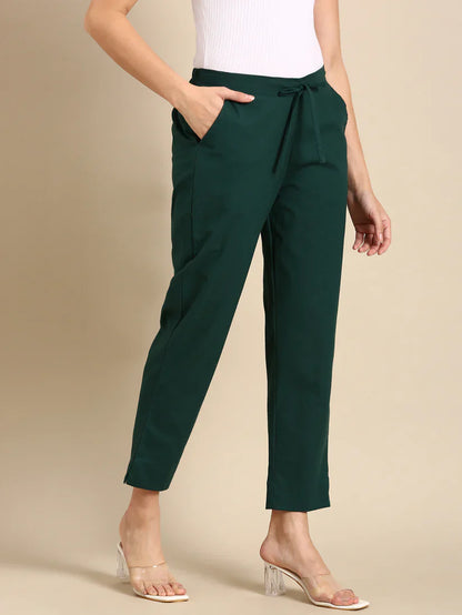Bottle Green Classic Pants