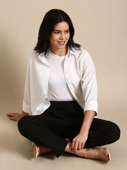 Black Basic Pants