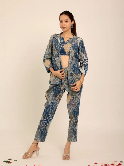 Indigo Co-ord Set