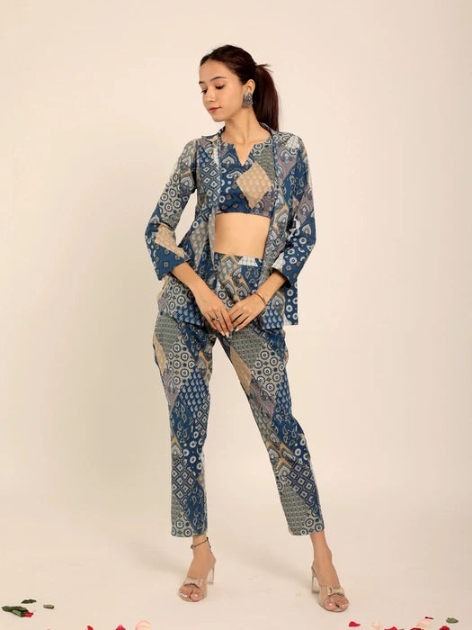 Indigo Co-ord Set