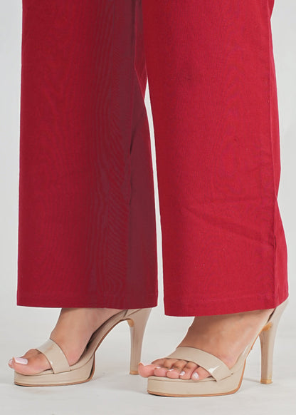 Red Parallel Pant